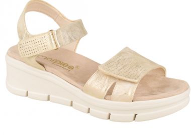 Πέδιλα γυναικεία | Ανατομικά | Amarpies | ABZ26553 | Χρυσό - Amarpies - 